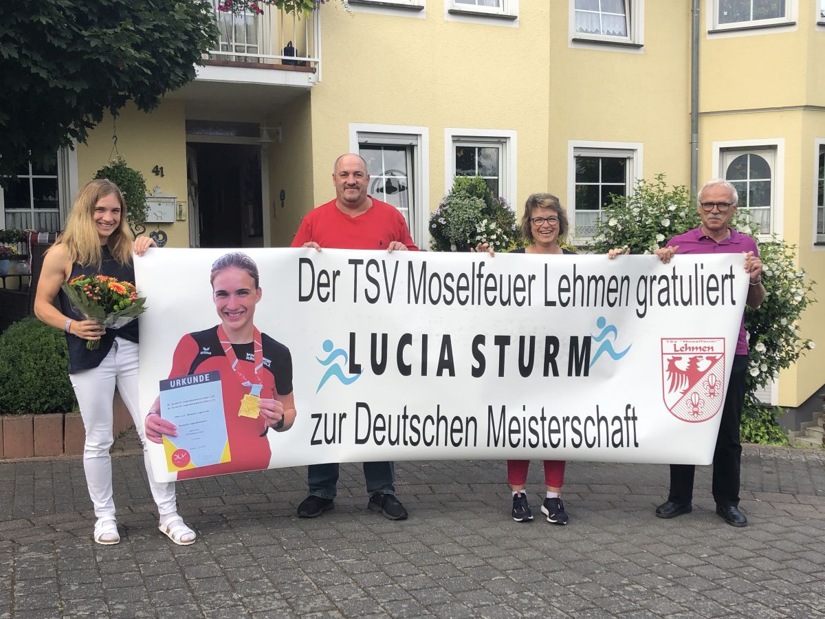 Lucia Sturm ist Deutsche Meisterin im 800-Meter-Lauf der U20!