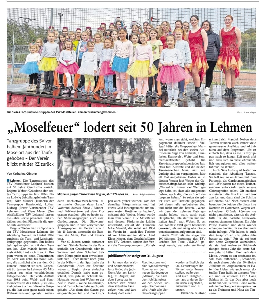 Rhein Zeitung Mai 2025