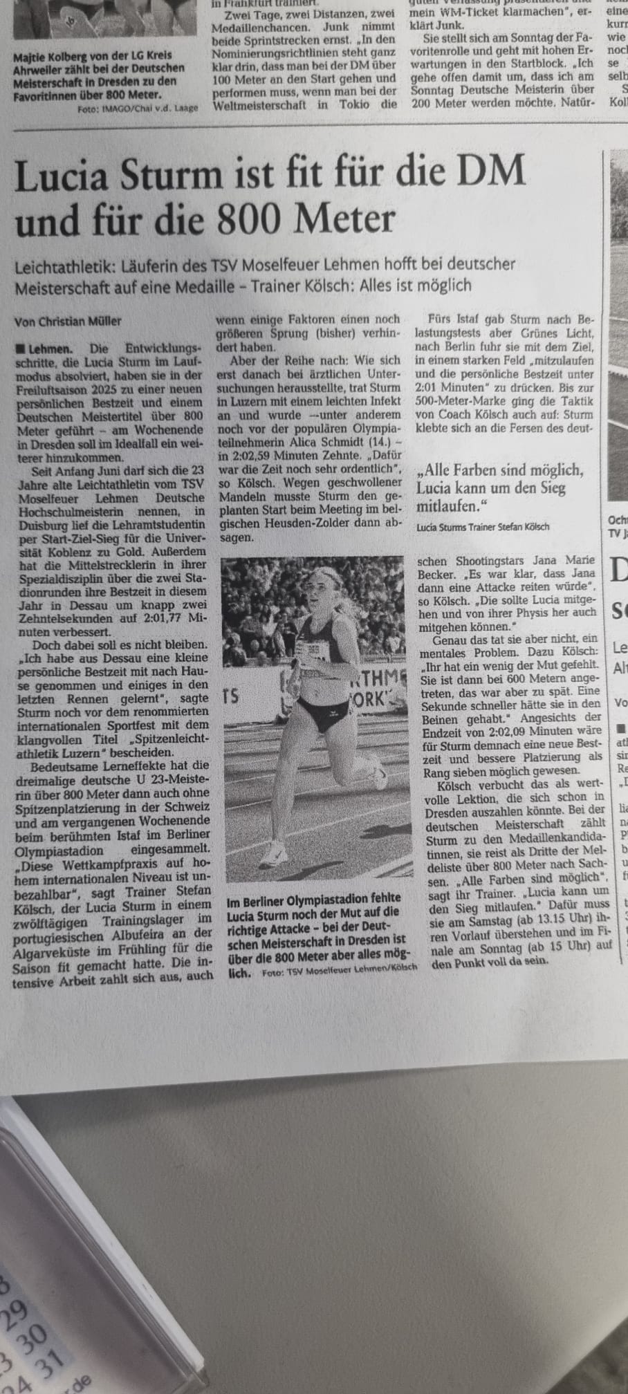 Rhein Zeitung August 2025