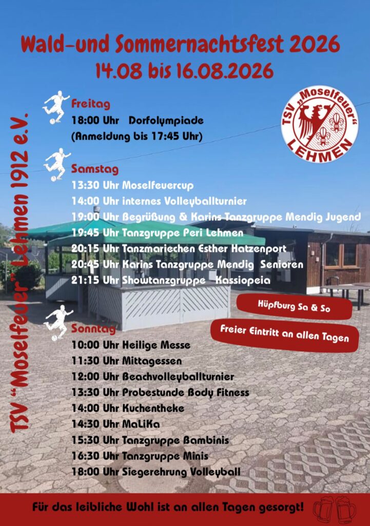 Wald- und Sommernachtsfest 2026