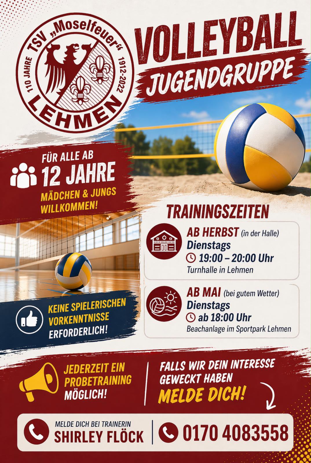 Volleyball Jugendgruppe